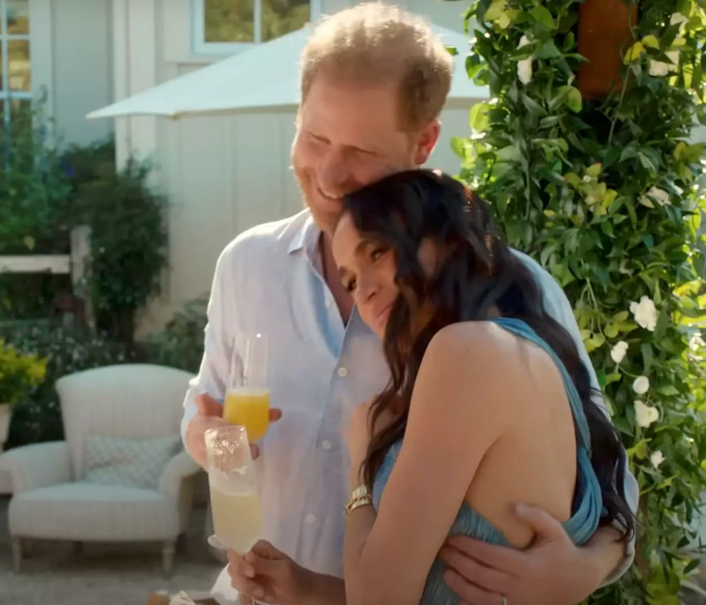 Meghan Markle, Prince Harry and their two children all share the same 'Sussex' surname (Netflix)