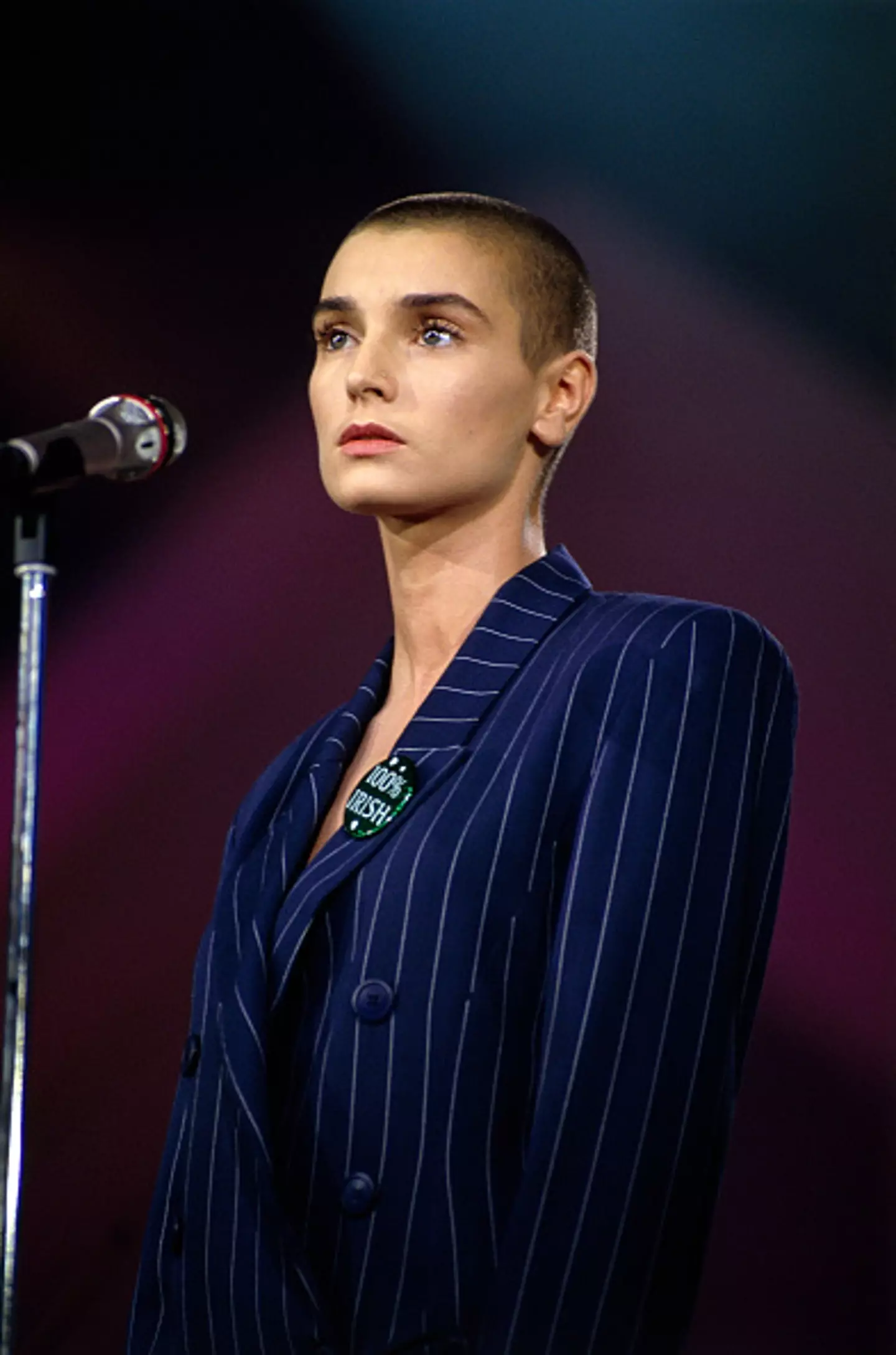 Sinéad O'Connor first shaved her head at the age of 20.