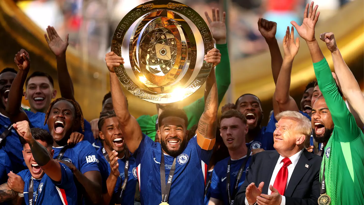 Football team praised for subtle but savage response to Donald Trump gatecrashing trophy celebration
