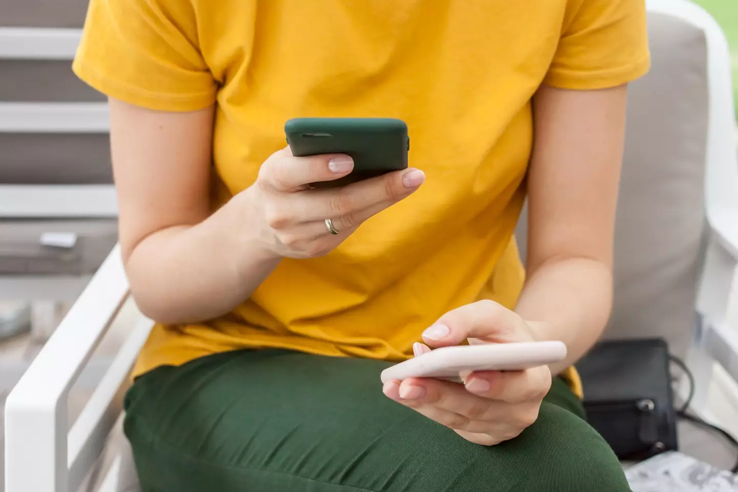 Vanessa had two phones but it wasn't enough to stop her boss from contacting her.