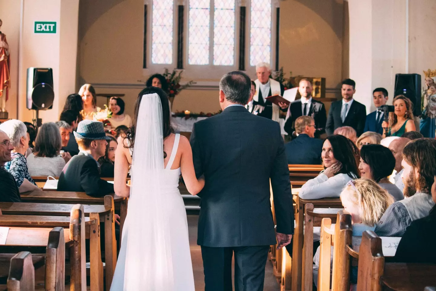 Churches will be able to hold weddings outdoors again (