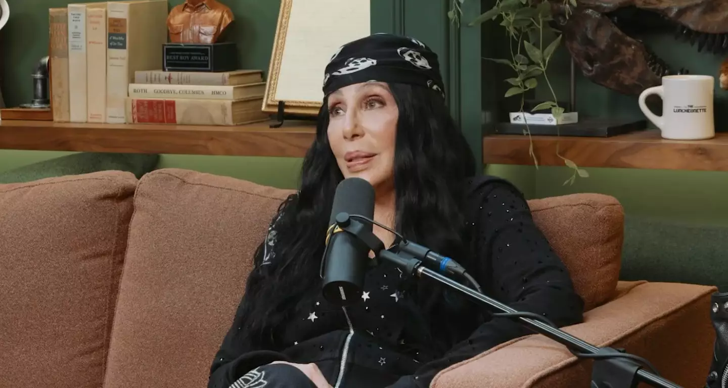 Cher appeared on Shepard's podcast (YouTube/Armchair Expert)