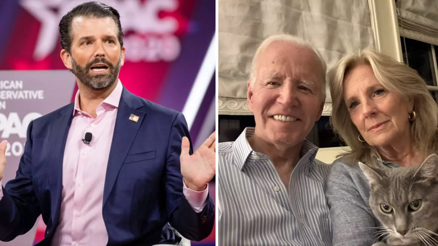 Samuel Corum/Getty Images / X/@JoeBiden