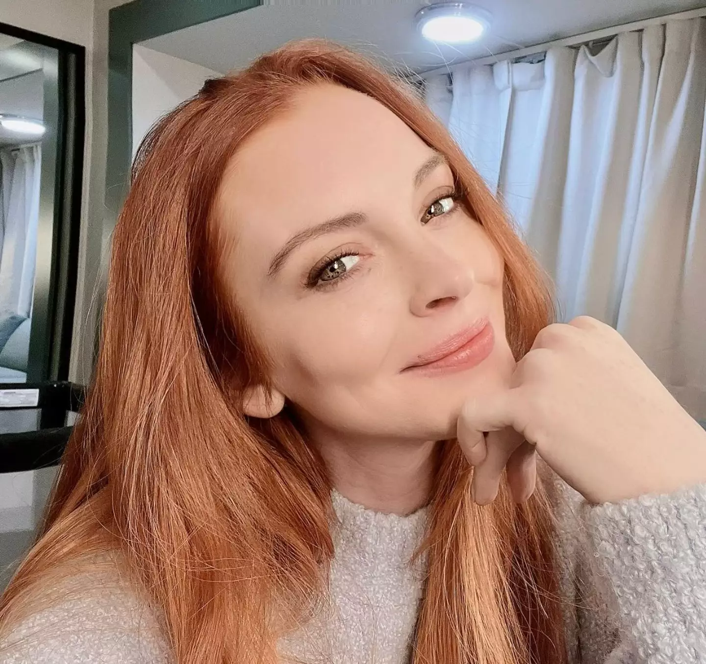 Lindsay Lohan has revealed why she left Hollywood for Dubai.
