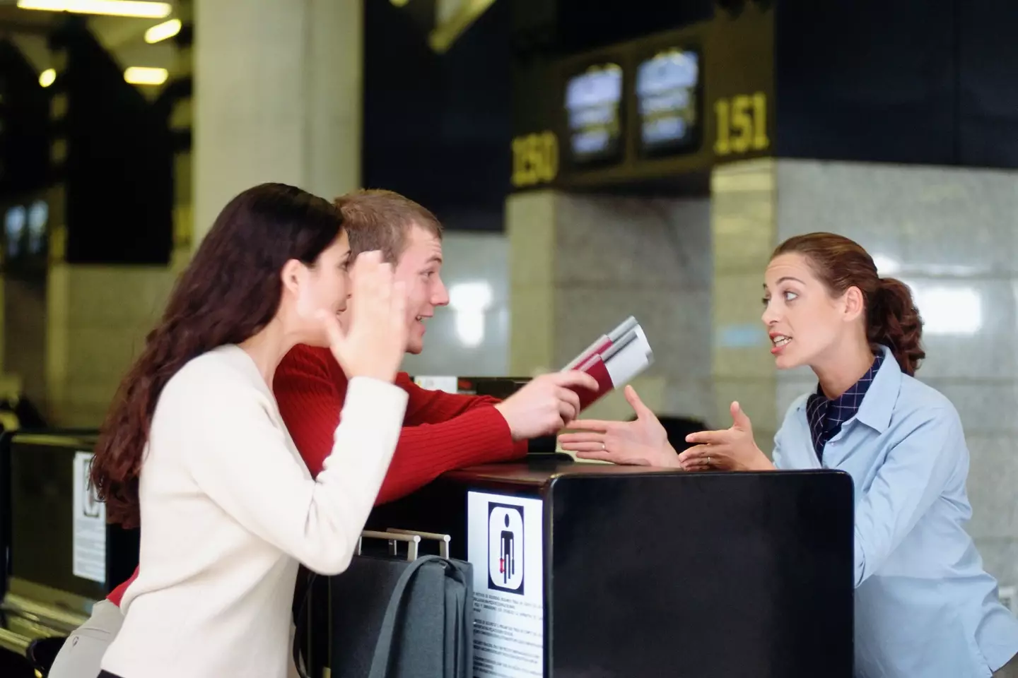 Red passport holders could be turned away (ImageSource/Getty)
