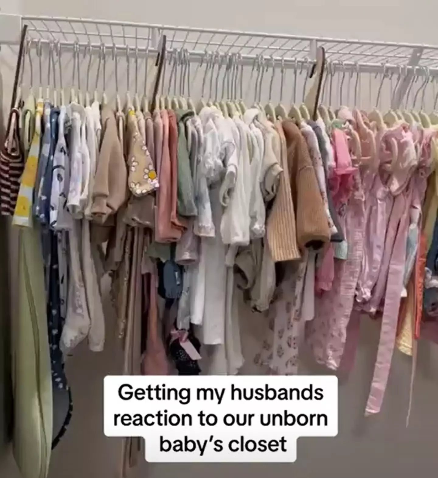 She certainly got his reaction.