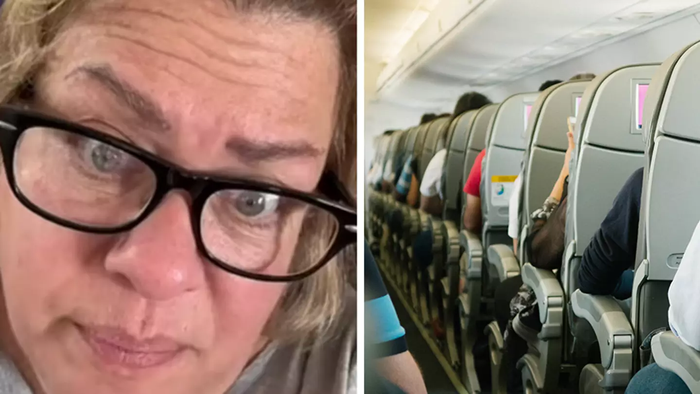 Mum leaves stranger to babysit her children after she refused to swap plane seats