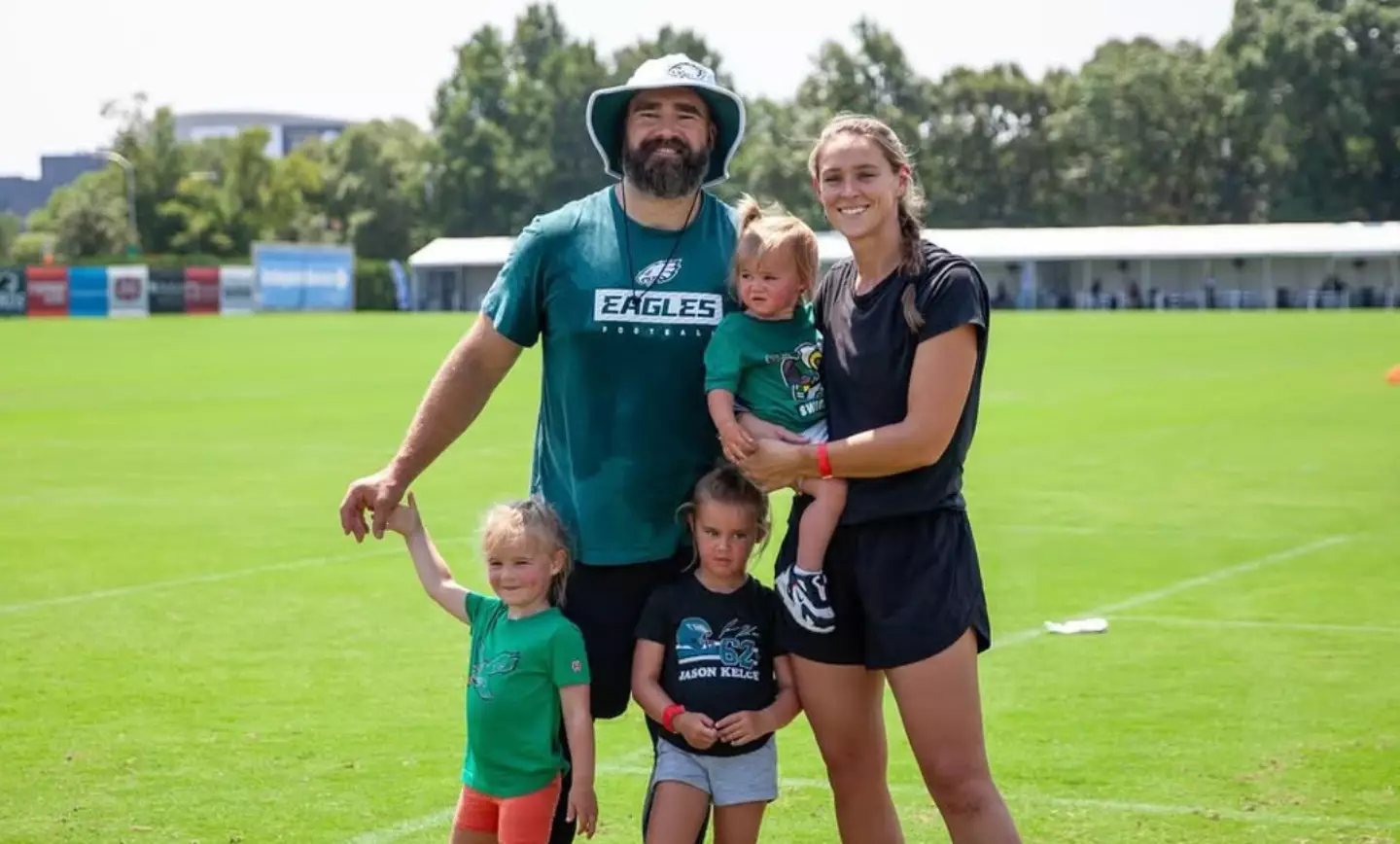 Jason Kelce has been married to wife Kylie since 2018 (Instagram/@kykelce)