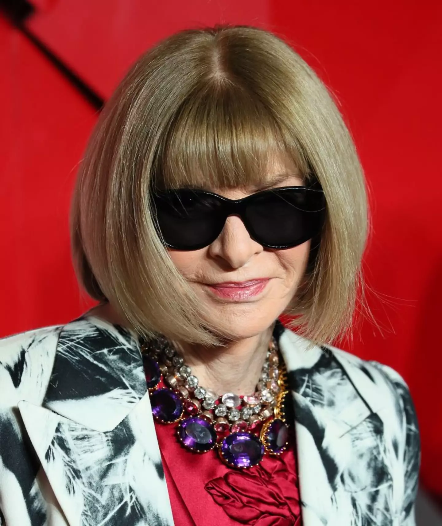 Vogue boss Anna Wintour has become synonymous with her bob haircut and black sunglasses ensemble (JB Lacroix / Contributor / Getty Images)