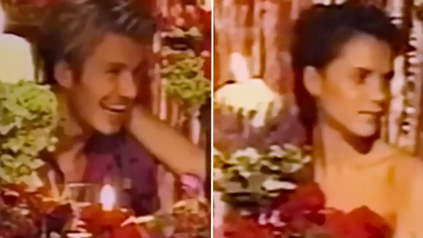 Victoria and David Beckham’s wedding speech had cheeky x-rated joke about Spice Girls