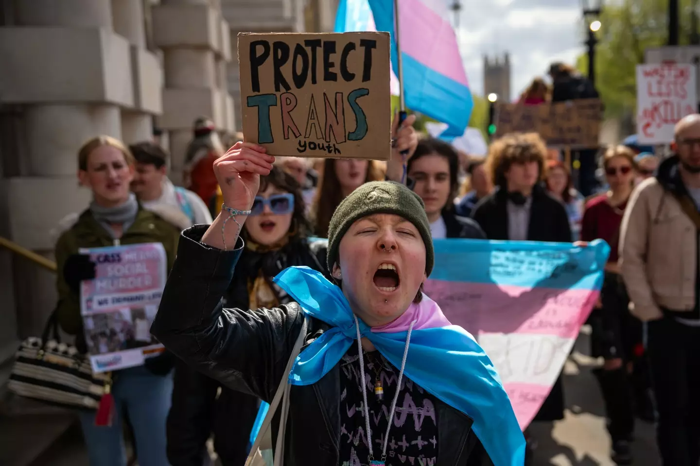 Critics argued that transgenderism in youth isn't anything new (Carl Court/Getty Images)