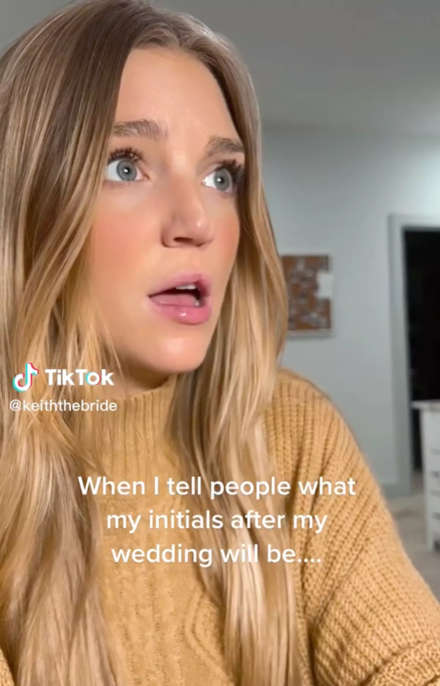 Kathryn shared her unbelievable problem on TikTok.