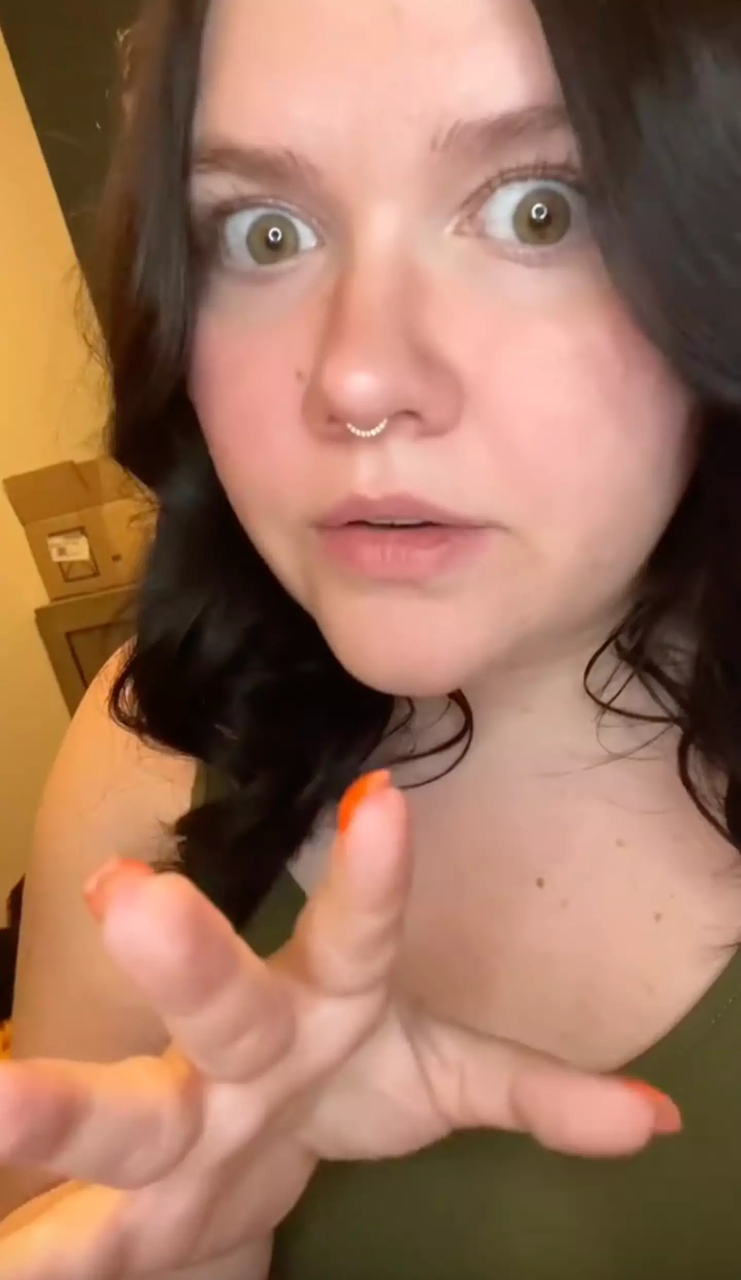 Katherine took to TikTok to share a series of explanations about the ordeal.