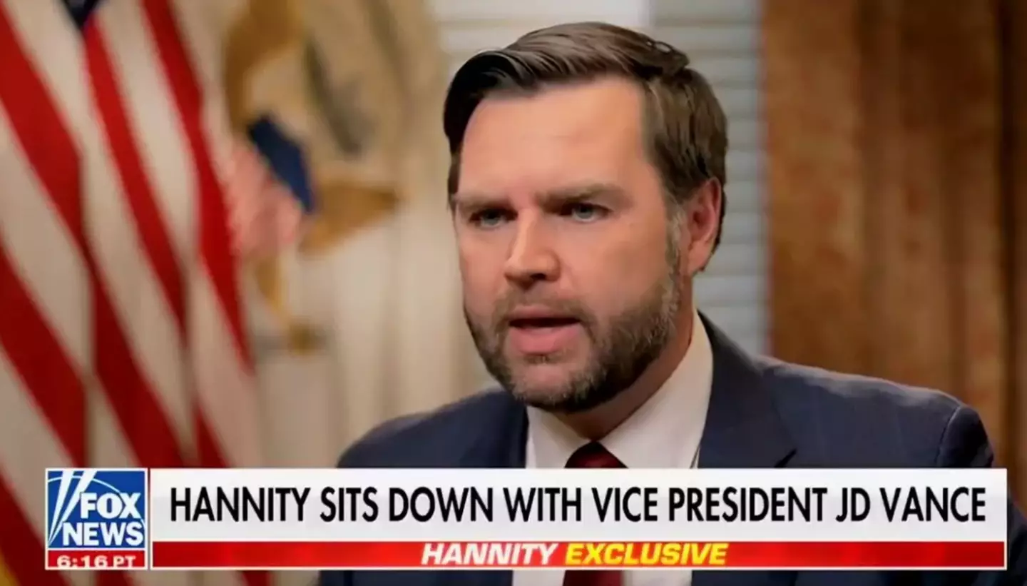 Vance sat down with Fox News' Sean Hannity (Fox News)
