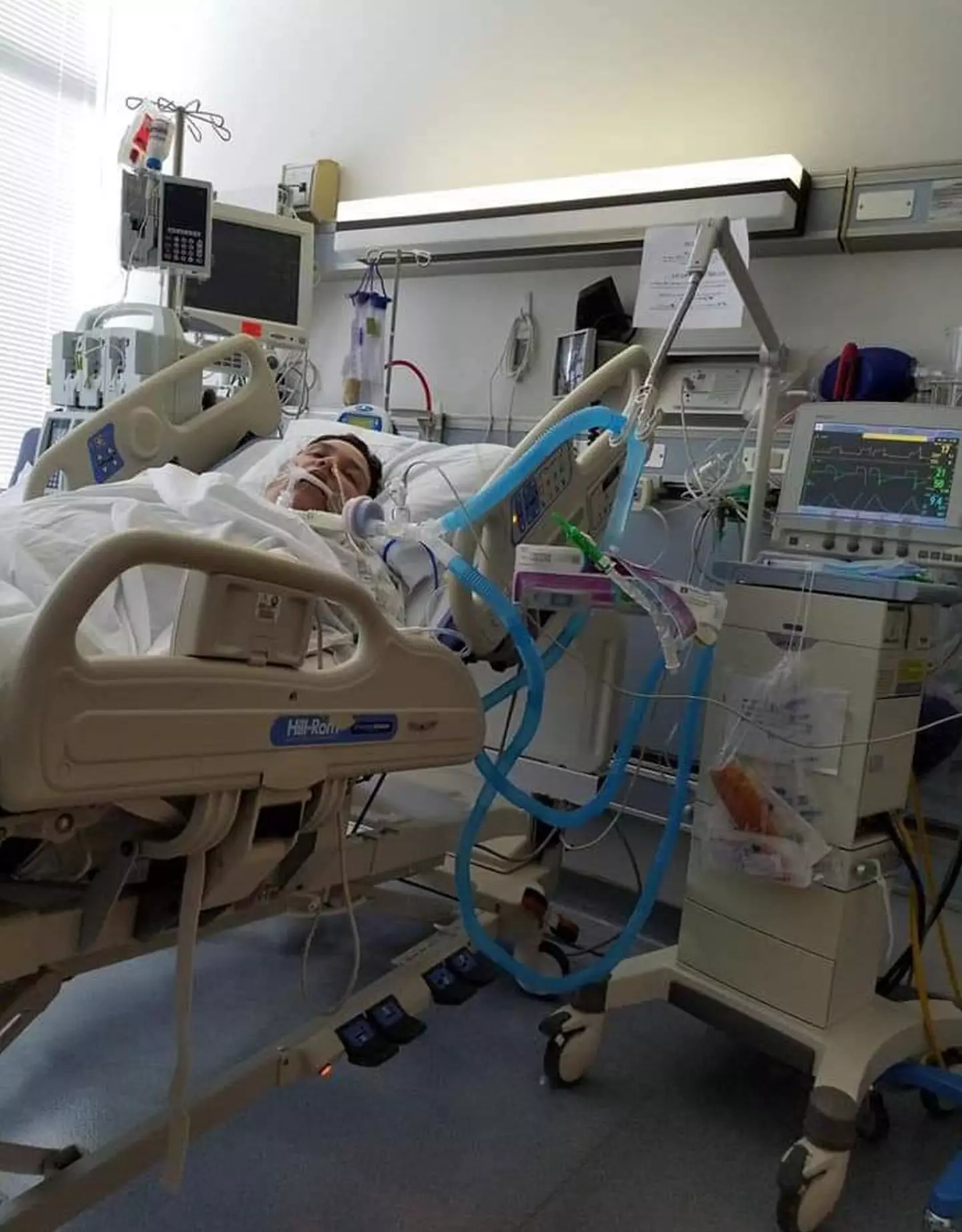 A piece of Swiss roll had gotten trapped in Christian's windpipe. (Kennedy)