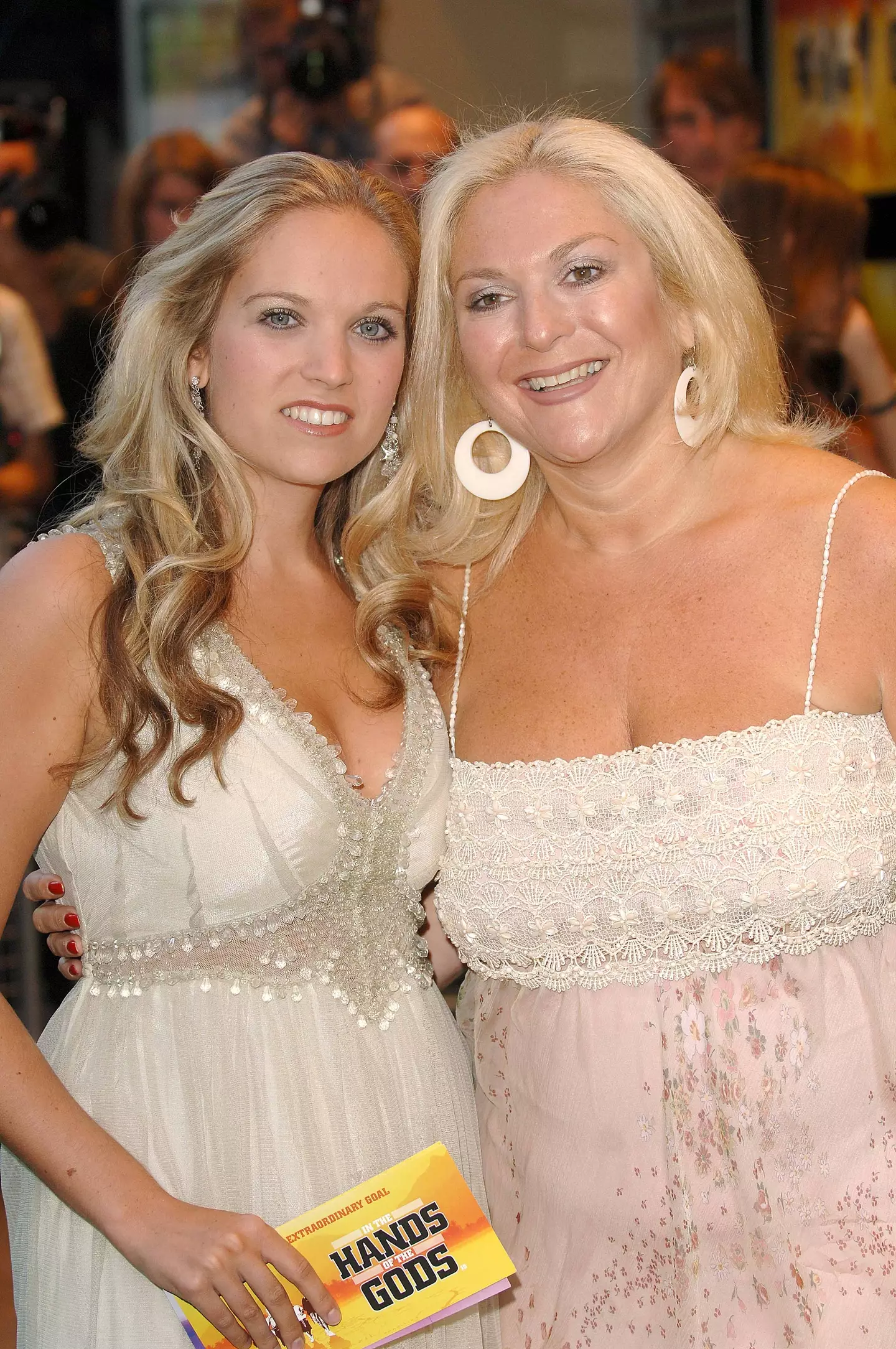 Vanessa pictured with her daughter Allegra in 2007.