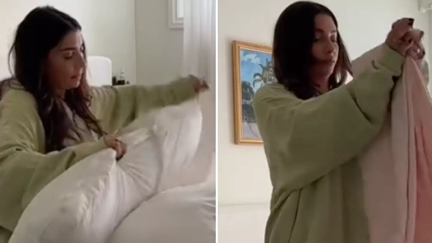 Woman tries the Scandinavian sleep method and says it could save marriages