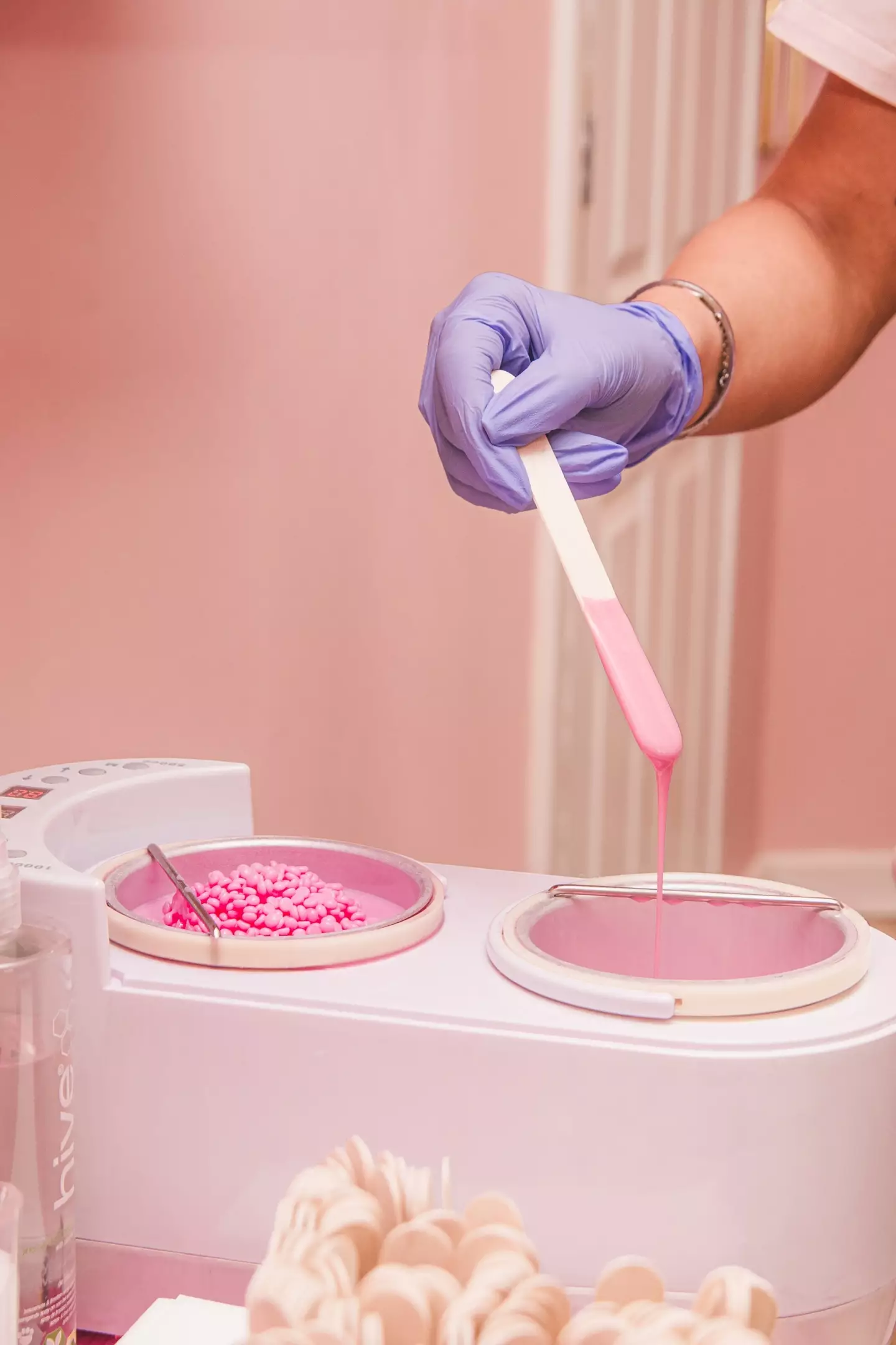 Jess says the 'worst habit' a client can have is picking ingrown hairs (Supplied)