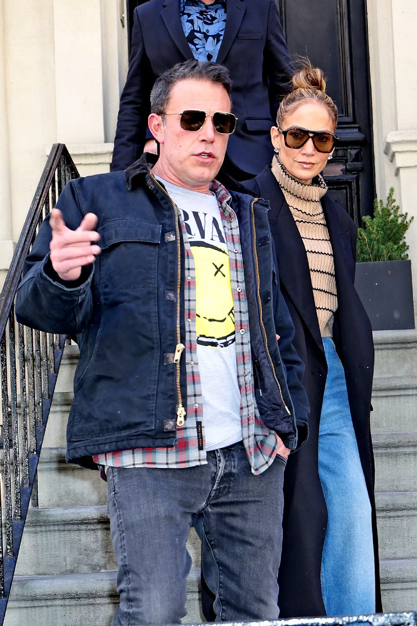 Lopez and Affleck after just two years of marriage back in April 2024 (MEGA/GC Images)