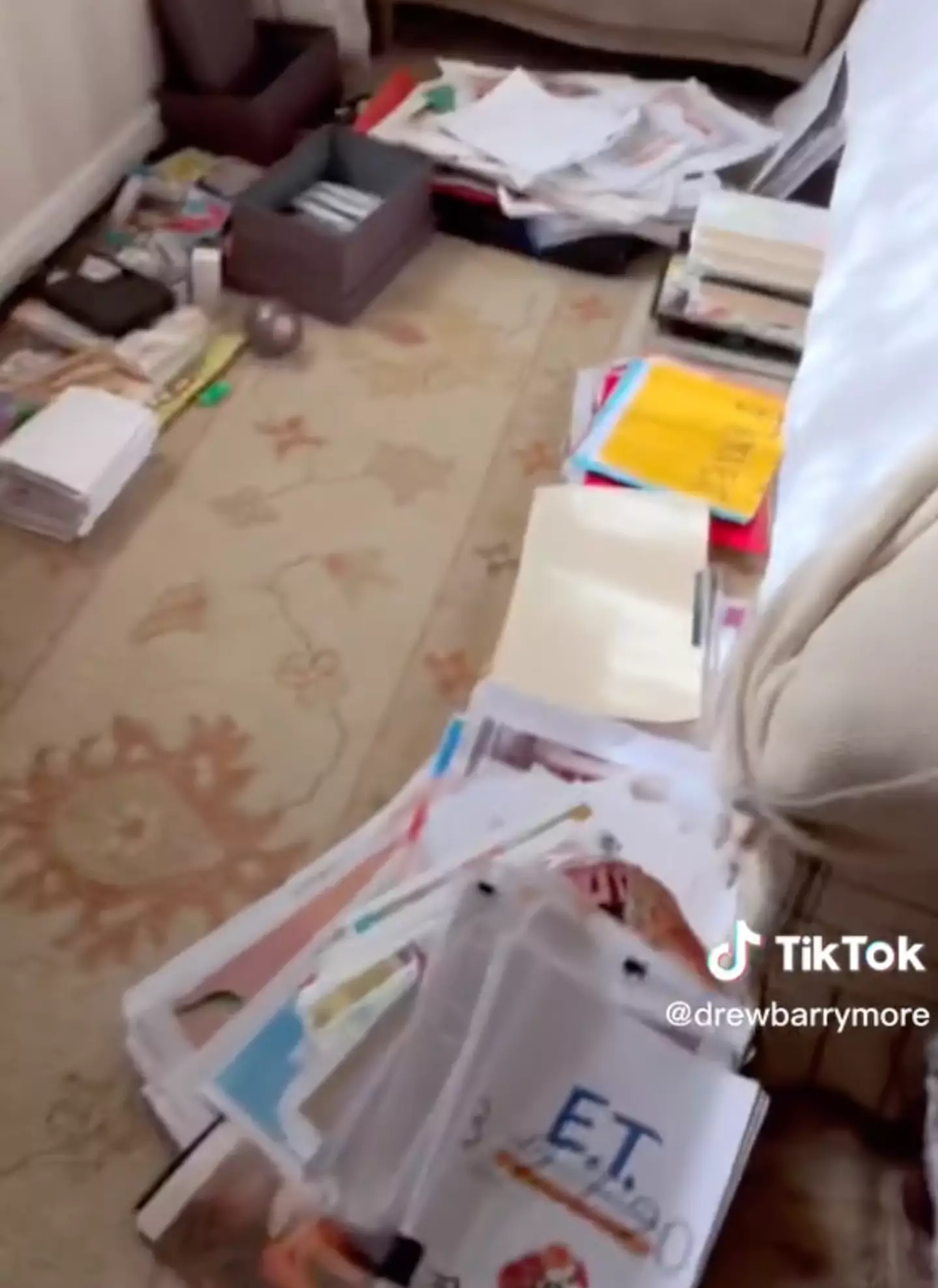 Did you spot Drew's script?