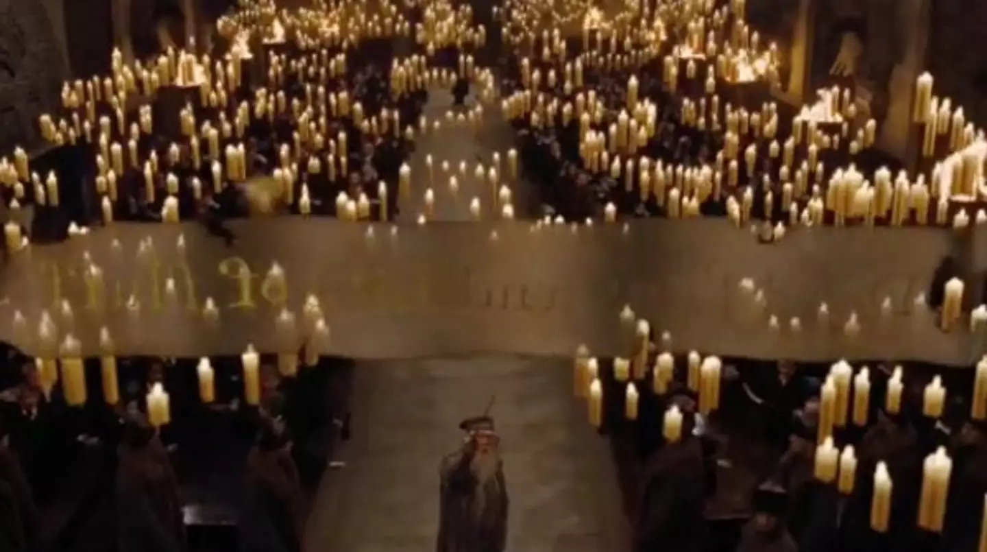 You don't need to be the biggest Potter fan in the world to appreciate how weird this scene is.