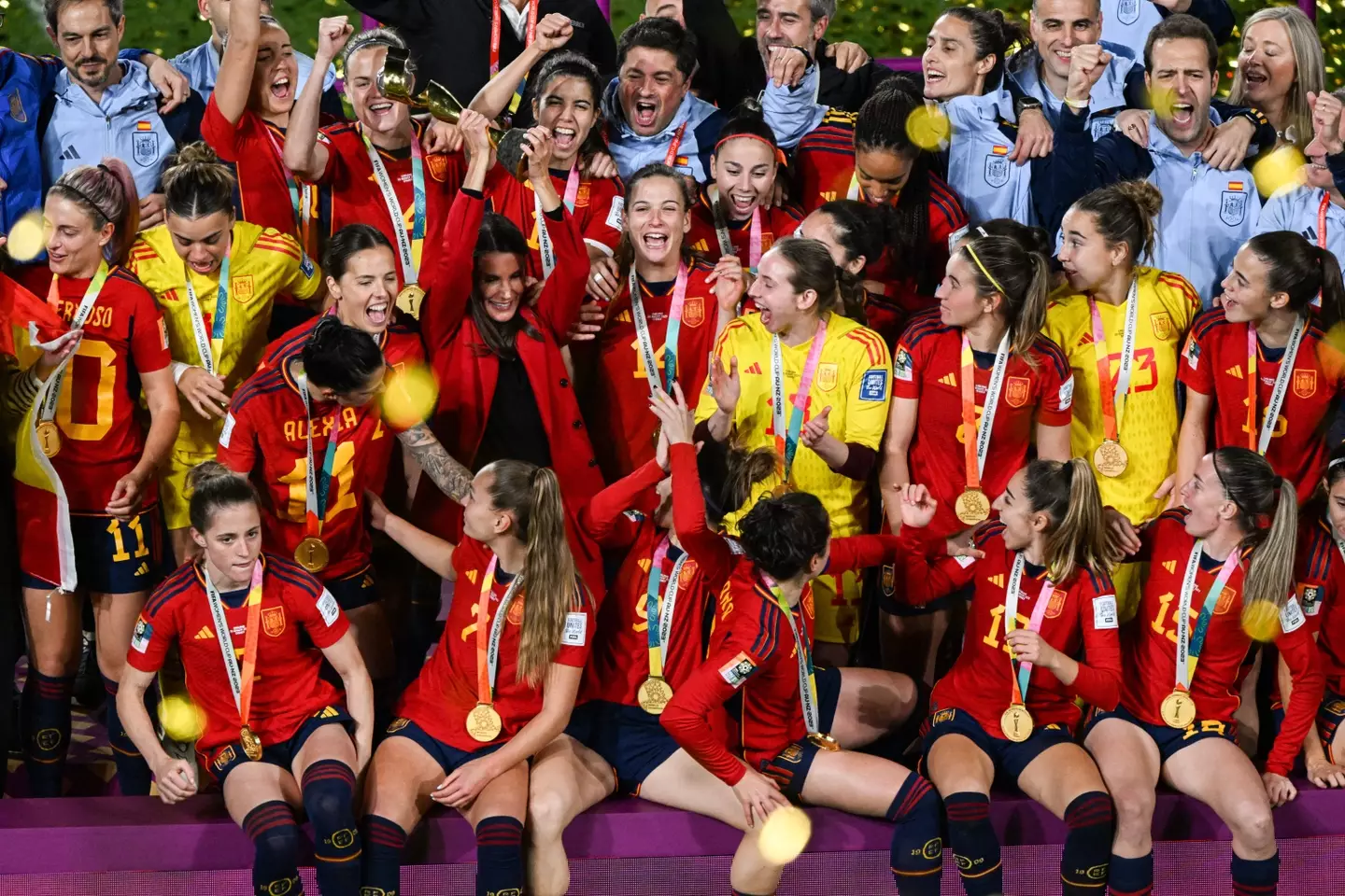 Spain won 1-0 over England in the women's World Cup final.