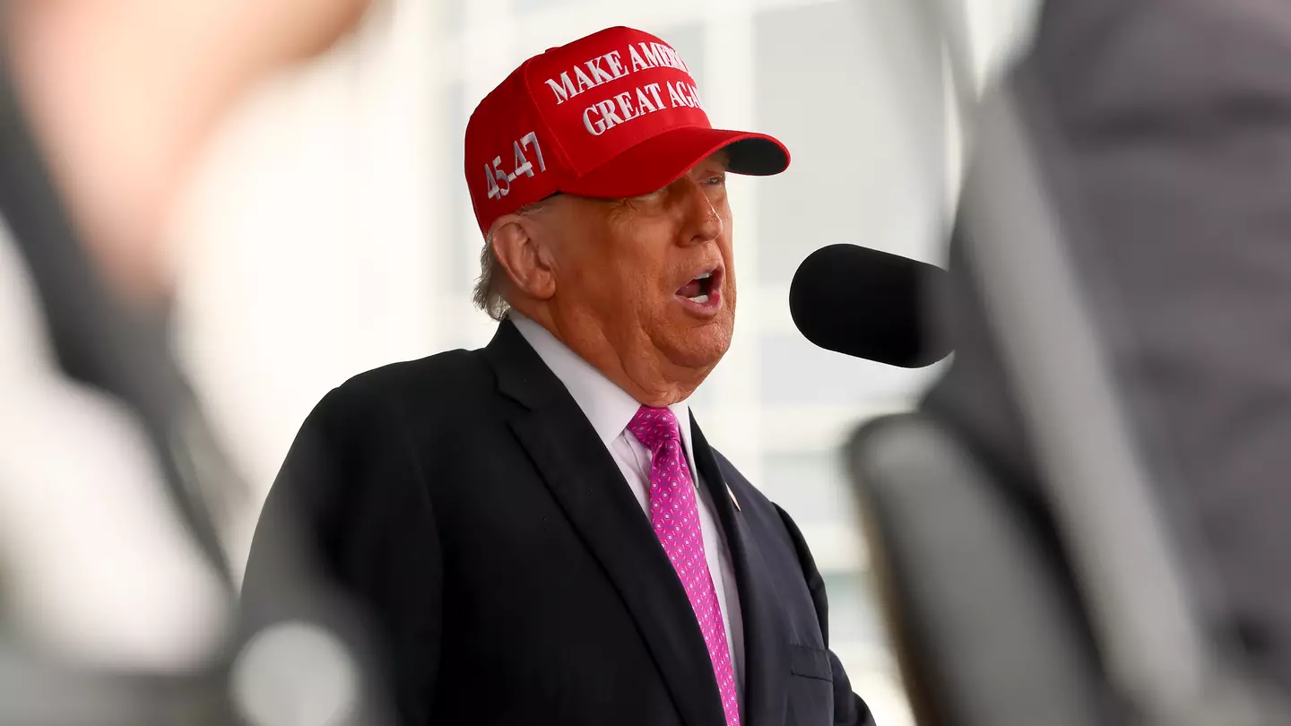 Donald Trump slammed for 'lying' after using excuse to abruptly leave speech which broke major protocol