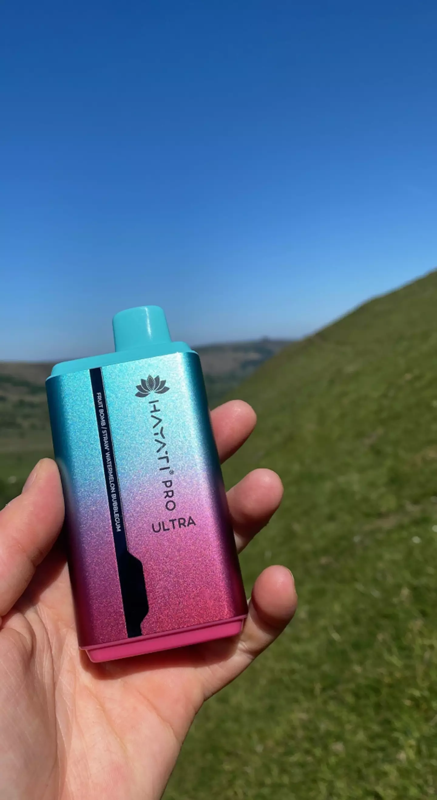 My vape even came on hikes with me... (Tyla)