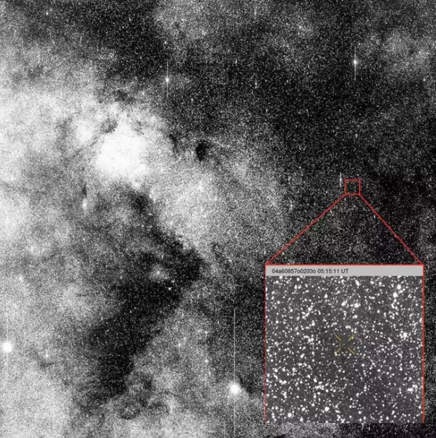 The comet reached its closest point to the sun on 30 October (ATLAS/University of Hawaii/NASA)