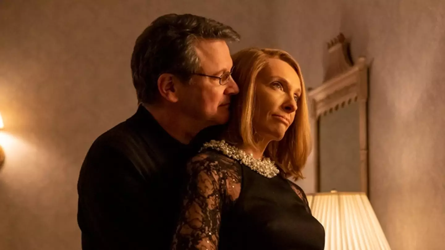 Colin Firth and Toni Collette star in The Staircase. (