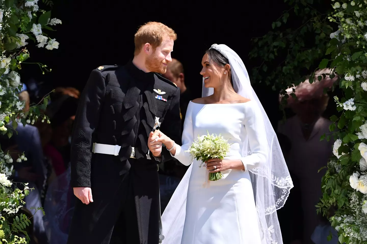Prince Harry and Meghan Markle wed back in 2018 (Ben STANSALL - WPA Pool/Getty Images)