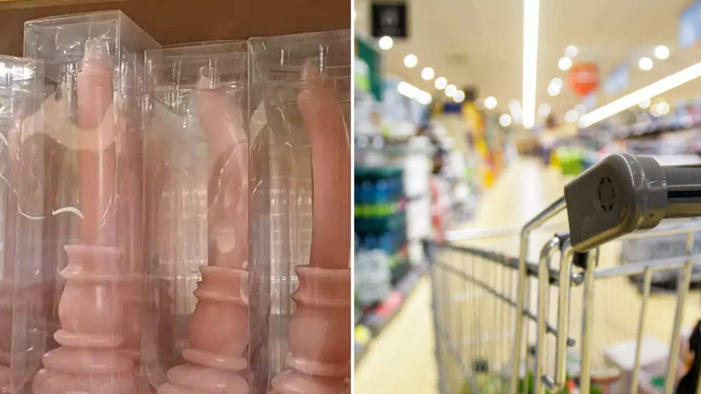Customers shocked after spotting X-rated candles in supermarket