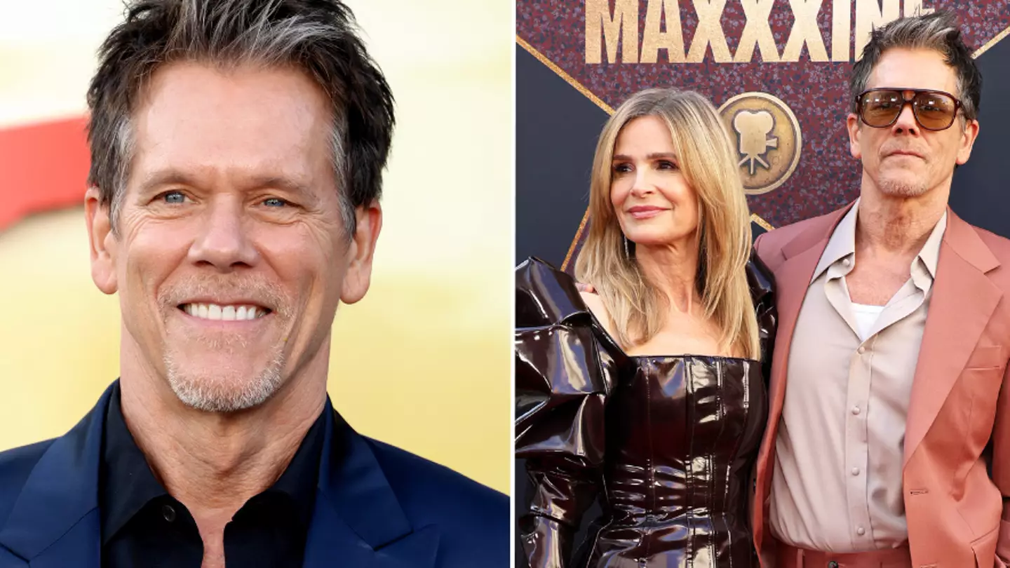 Kevin Bacon left completely baffled after discovering wife is actually his cousin