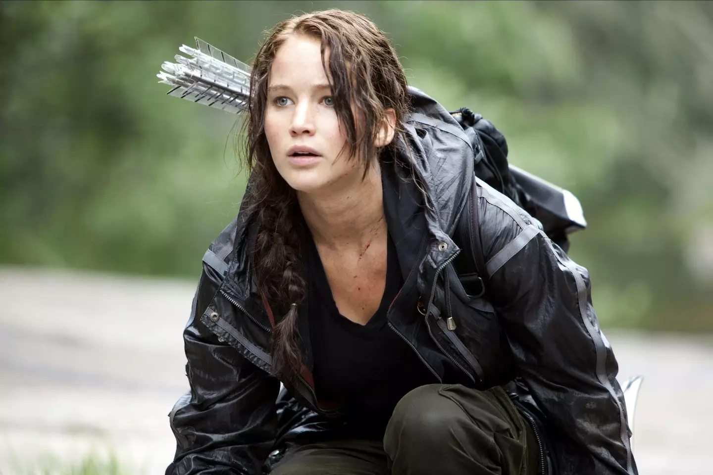 Jennifer Lawrence was casted as the female lead in The Hunger Games.