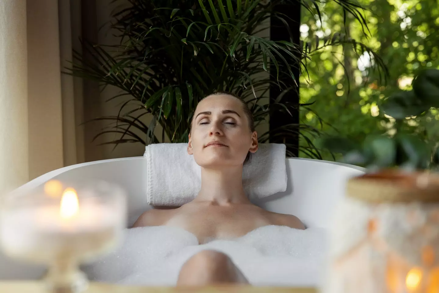 Relaxation techniques can aid PMS symptoms, including fatigue (ronstik/Getty)