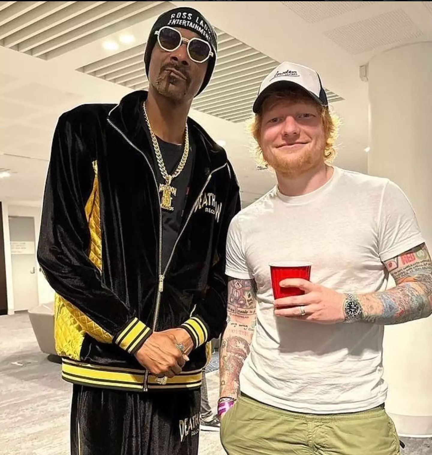 Notorious redhead, Ed Sheeran.