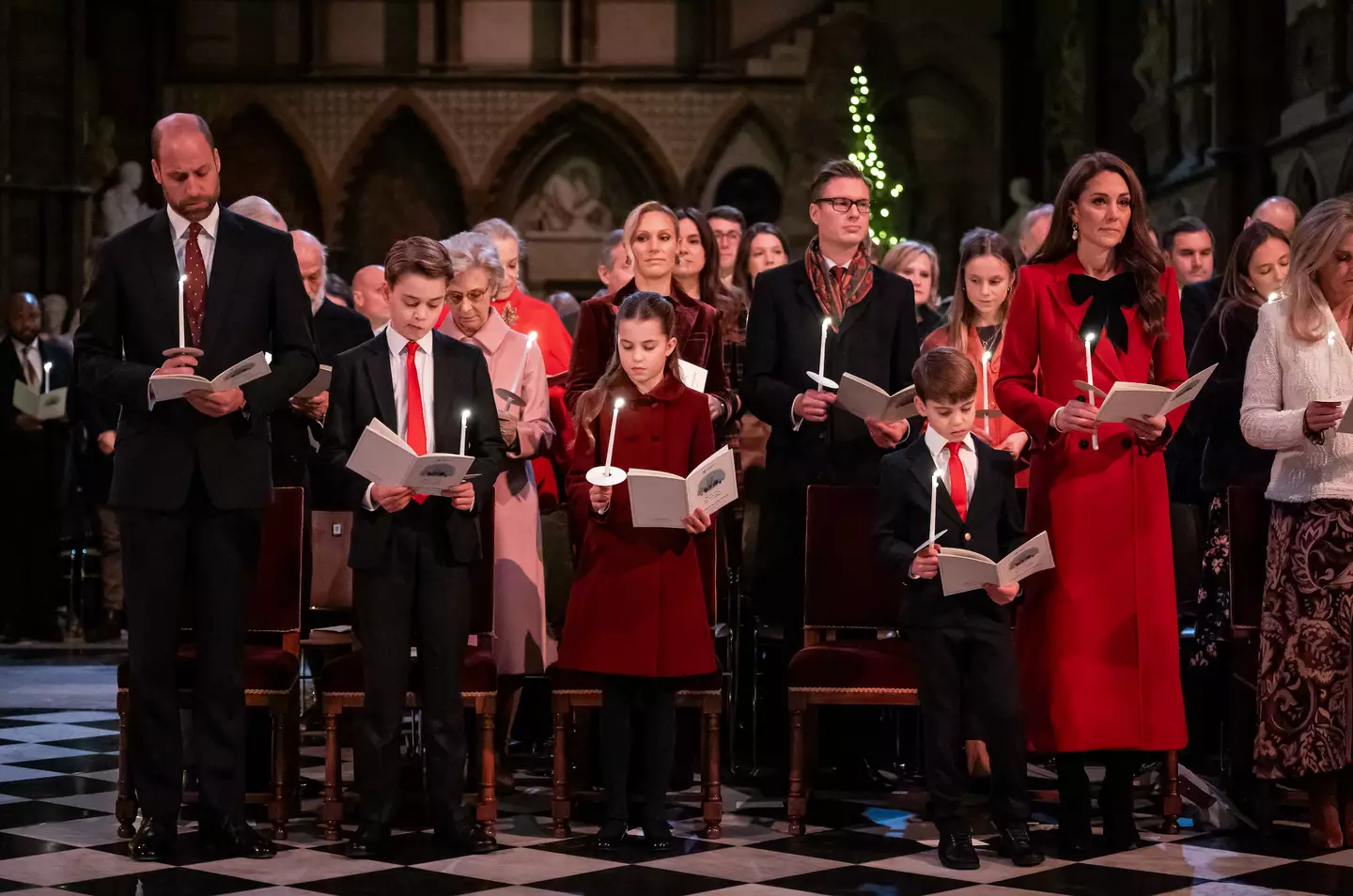 The carol service took place at the weekend (Aaron Chown - WPA Pool/Getty Images)
