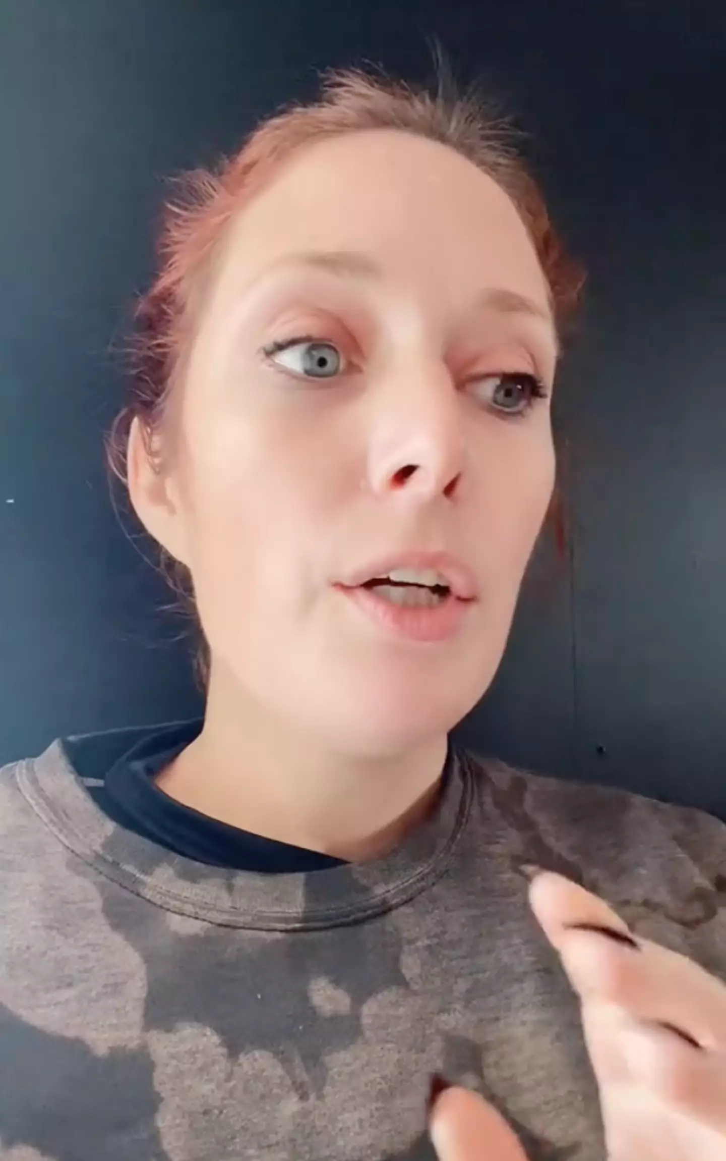 The woman opened up on her situation on TikTok.