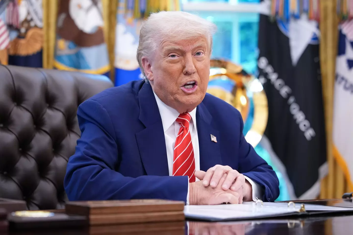 Trump is facing a lot of backlash over the move (Kevin Dietsch/Getty Images)