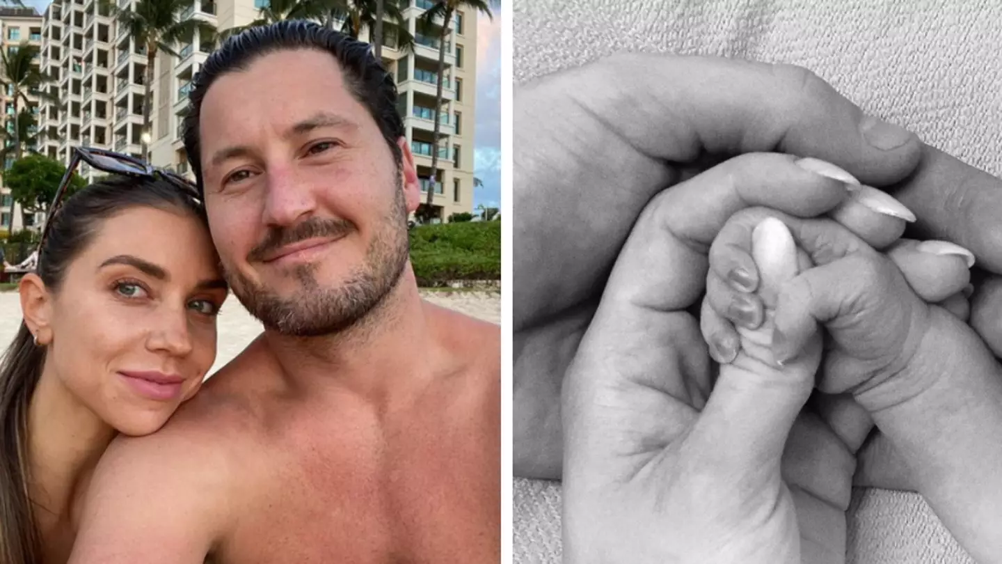 DWTS' Jenna Johnson and Val Chmerkovskiy welcome their first child