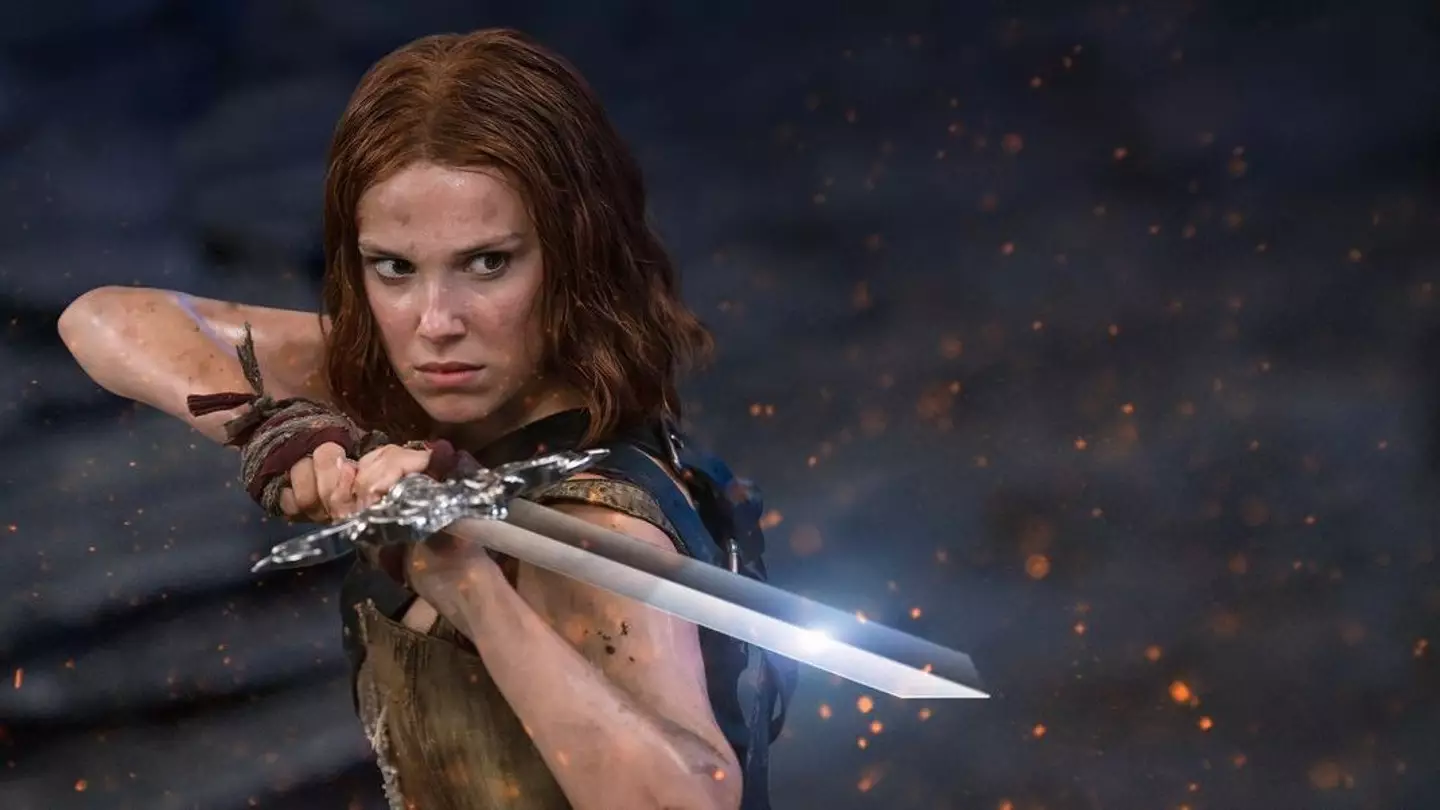 Millie Bobby Brown stars as Elodie in Damsel.