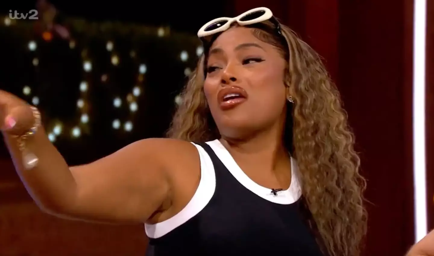 Stefflon Don appeared on Aftersun last night.