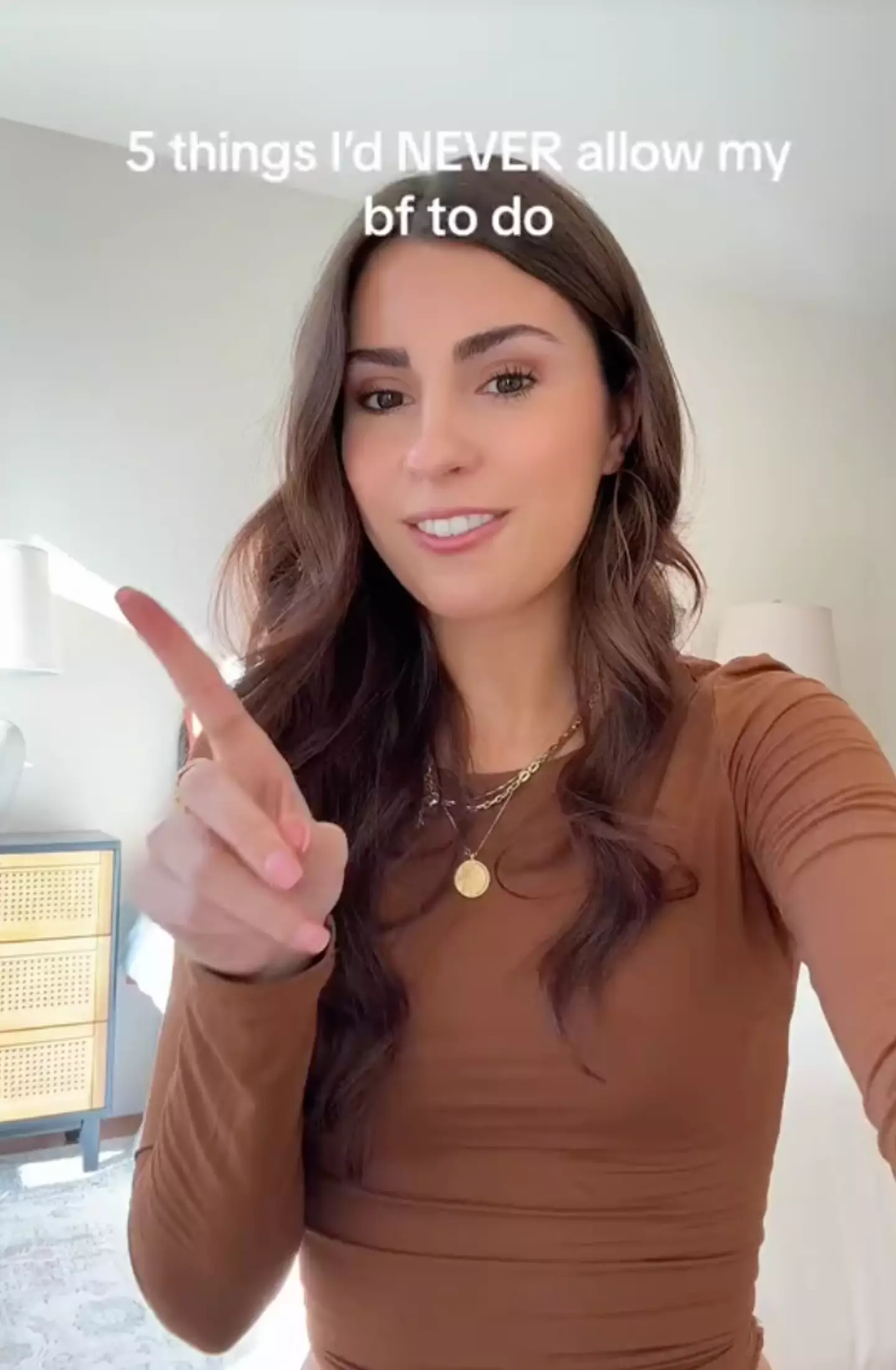 Taylor laid out her rules.