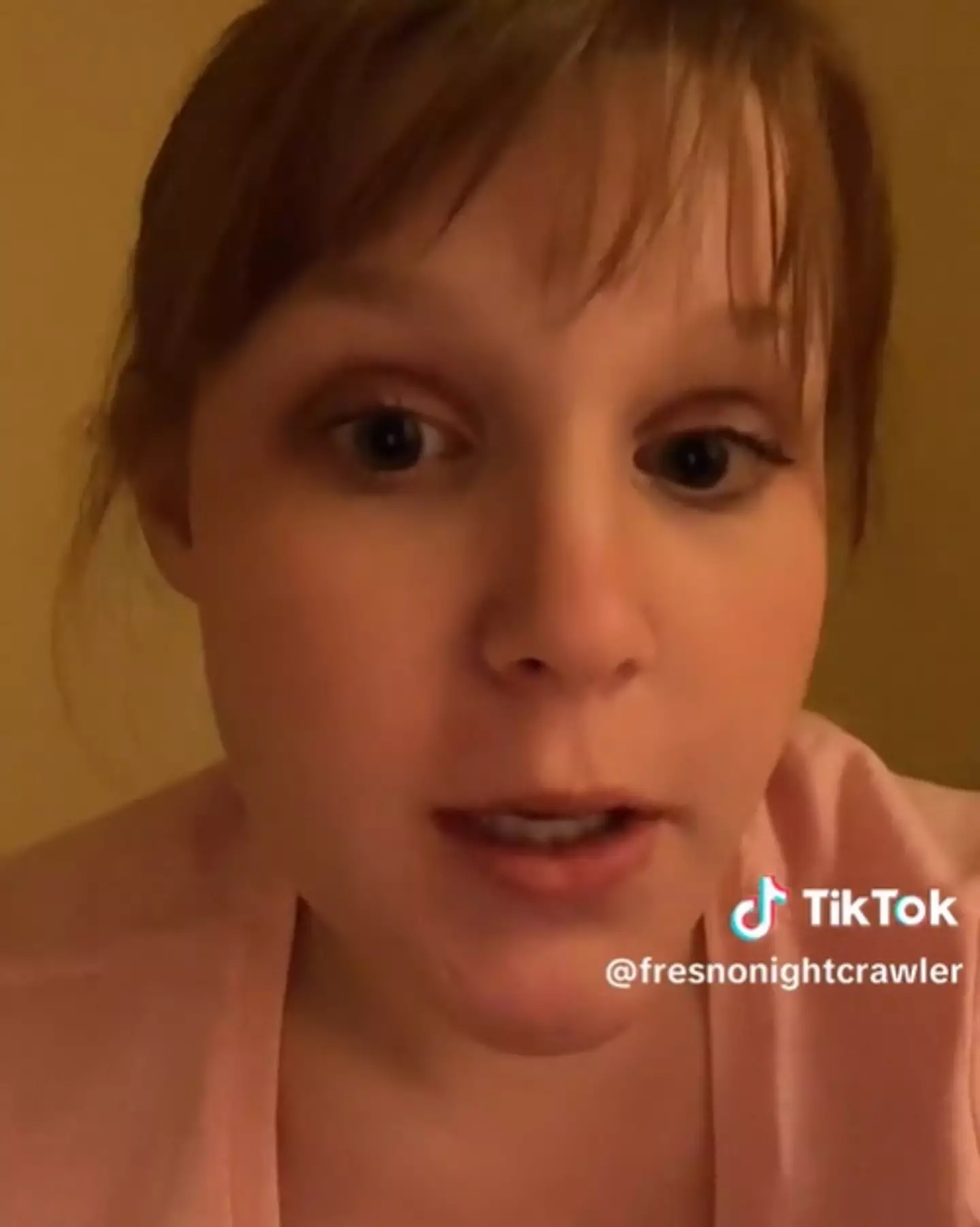 Lauren shared the story of her uterine prolapse to TikTok.
