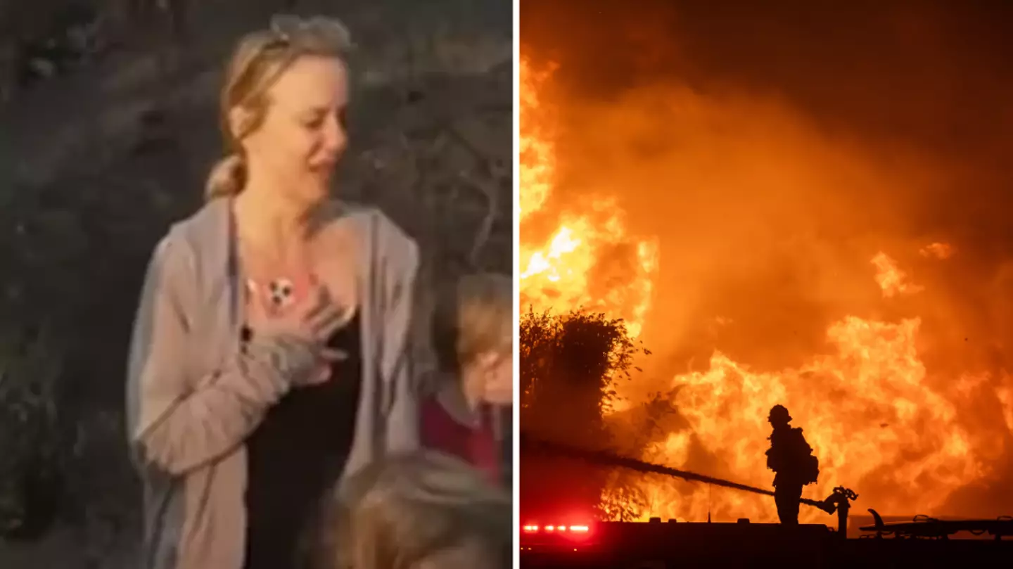 Mum tells kids LA fires aren’t a 'bad thing' to try and teach them a lesson and people are seriously divided