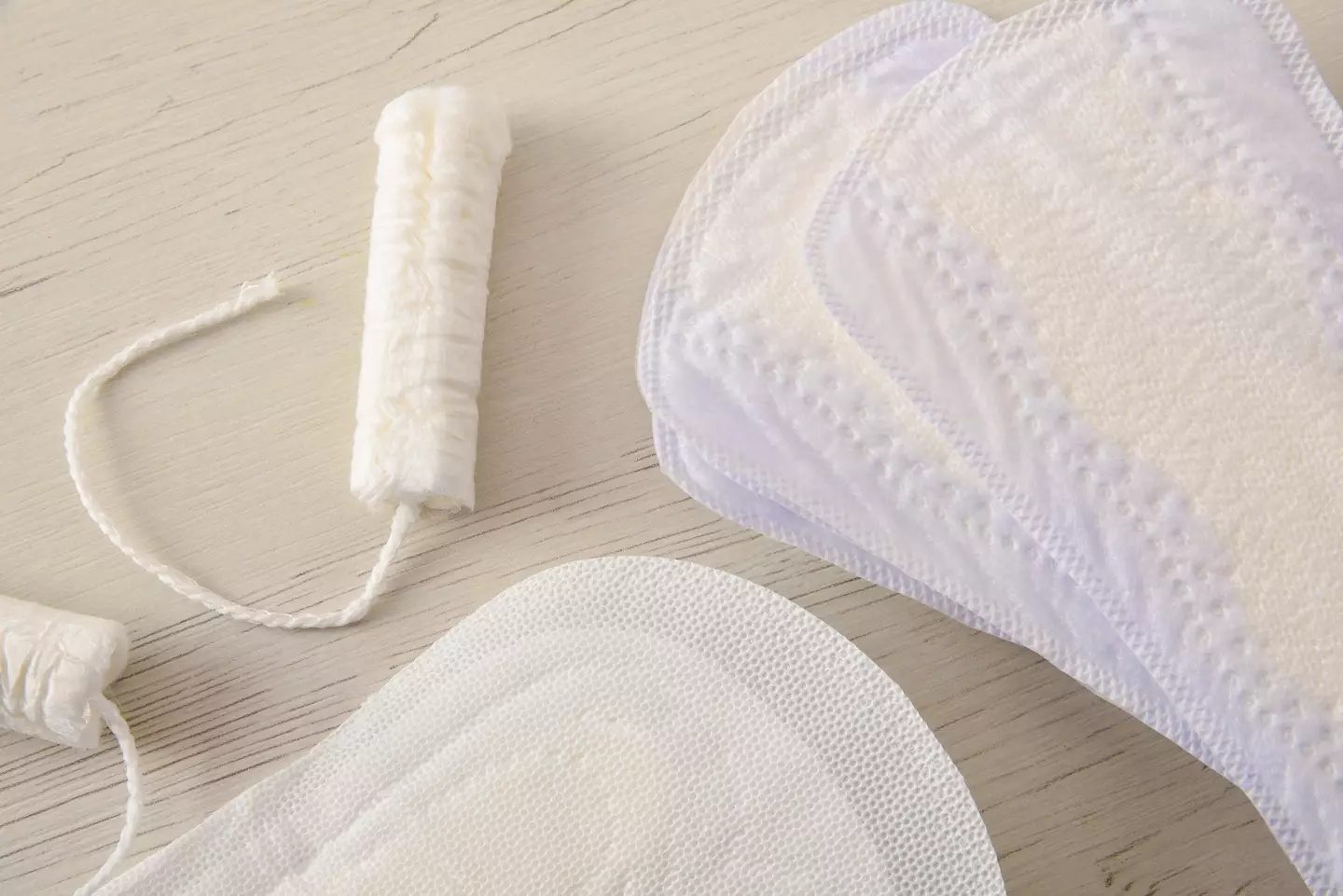 The 15-year-old girl was worried she needed to change her sanitary pad during the lesson.