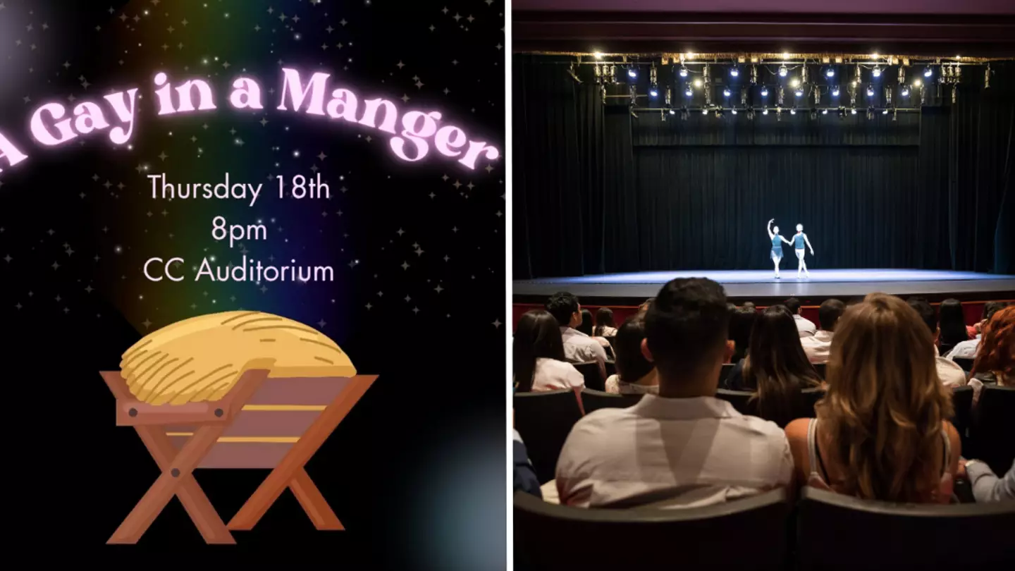 Students spark controversial Christmas debate with LGBTQ nativity play