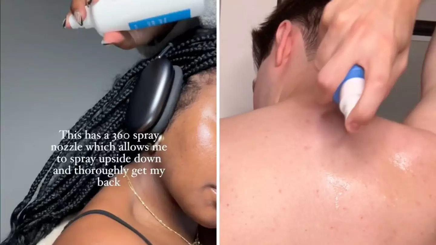 People say 'miracle' spray 'is only product that gets rid of bacne' after 'years of suffering'