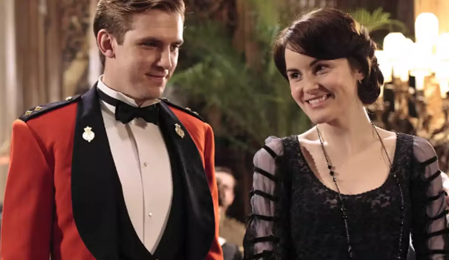 Lady Mary and Matthew Crawley in Downton Abbey (ITV)
