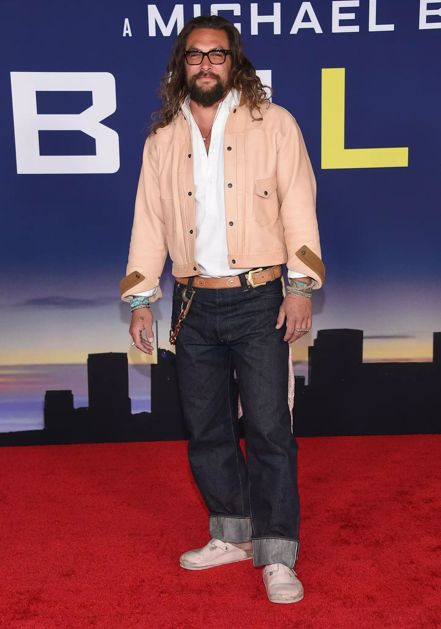 Jason at the premiere of Ambulance (